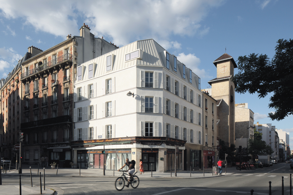 Logements collectifs, Paris (France)